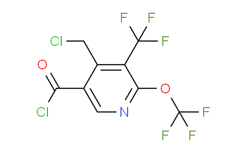 AM142705 | 1806782-80-8 | 4-(Chloromethyl)-2-(trifluoromethoxy)-3-(trifluoromethyl)pyridine-5-carbonyl chloride