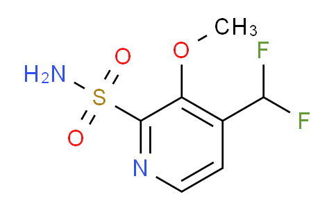 4-(Difluoromethyl)-3-methoxypyridine-2-sulfonamide