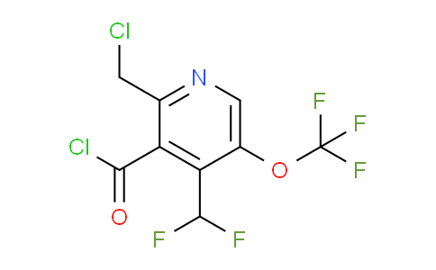 AM142713 | 1805191-33-6 | 2-(Chloromethyl)-4-(difluoromethyl)-5-(trifluoromethoxy)pyridine-3-carbonyl chloride