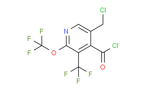 AM142715 | 1805164-07-1 | 5-(Chloromethyl)-2-(trifluoromethoxy)-3-(trifluoromethyl)pyridine-4-carbonyl chloride