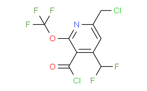 AM142717 | 1804657-12-2 | 6-(Chloromethyl)-4-(difluoromethyl)-2-(trifluoromethoxy)pyridine-3-carbonyl chloride