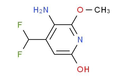 3-Amino-4-(difluoromethyl)-6-hydroxy-2-methoxypyridine