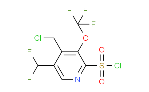 AM142720 | 1805163-21-6 | 4-(Chloromethyl)-5-(difluoromethyl)-3-(trifluoromethoxy)pyridine-2-sulfonyl chloride