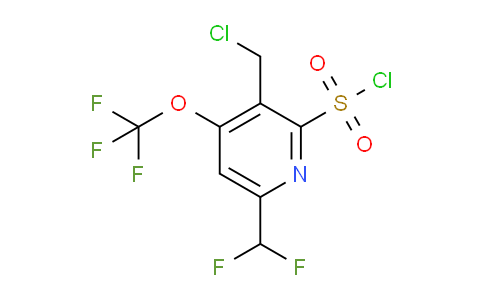 AM142725 | 1803993-62-5 | 3-(Chloromethyl)-6-(difluoromethyl)-4-(trifluoromethoxy)pyridine-2-sulfonyl chloride