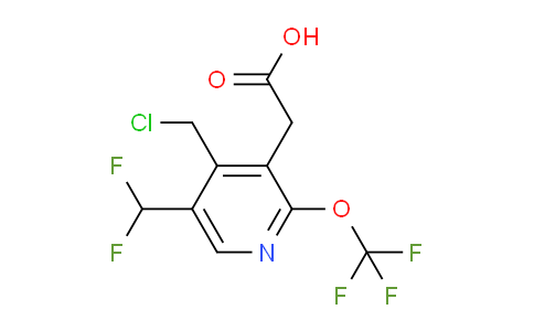AM142726 | 1806770-01-3 | 4-(Chloromethyl)-5-(difluoromethyl)-2-(trifluoromethoxy)pyridine-3-acetic acid