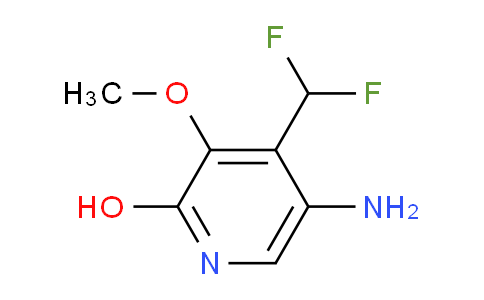 5-Amino-4-(difluoromethyl)-2-hydroxy-3-methoxypyridine