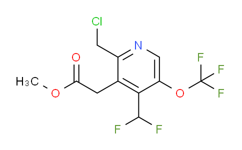 AM142735 | 1804924-31-9 | Methyl 2-(chloromethyl)-4-(difluoromethyl)-5-(trifluoromethoxy)pyridine-3-acetate