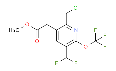 AM142742 | 1806786-89-9 | Methyl 2-(chloromethyl)-5-(difluoromethyl)-6-(trifluoromethoxy)pyridine-3-acetate
