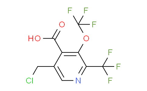 AM142745 | 1805180-62-4 | 5-(Chloromethyl)-3-(trifluoromethoxy)-2-(trifluoromethyl)pyridine-4-carboxylic acid