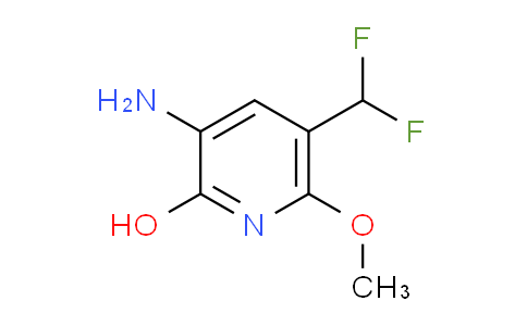 3-Amino-5-(difluoromethyl)-2-hydroxy-6-methoxypyridine