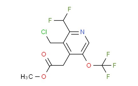 AM142750 | 1806786-94-6 | Methyl 3-(chloromethyl)-2-(difluoromethyl)-5-(trifluoromethoxy)pyridine-4-acetate