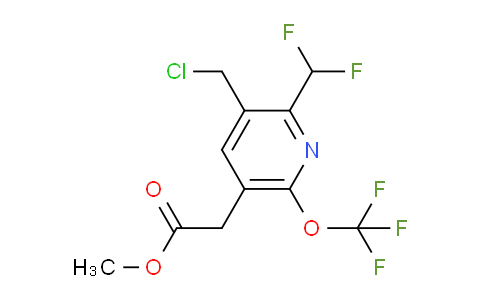 AM142754 | 1804924-47-7 | Methyl 3-(chloromethyl)-2-(difluoromethyl)-6-(trifluoromethoxy)pyridine-5-acetate