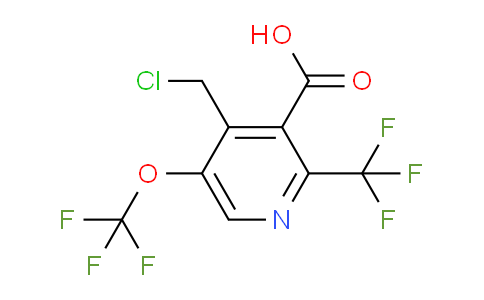 AM142756 | 1804904-53-7 | 4-(Chloromethyl)-5-(trifluoromethoxy)-2-(trifluoromethyl)pyridine-3-carboxylic acid