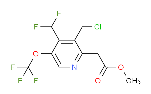 AM142759 | 1806770-31-9 | Methyl 3-(chloromethyl)-4-(difluoromethyl)-5-(trifluoromethoxy)pyridine-2-acetate