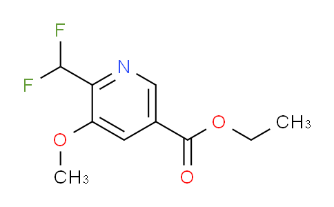 AM142760 | 1806770-49-9 | Ethyl 2-(difluoromethyl)-3-methoxypyridine-5-carboxylate