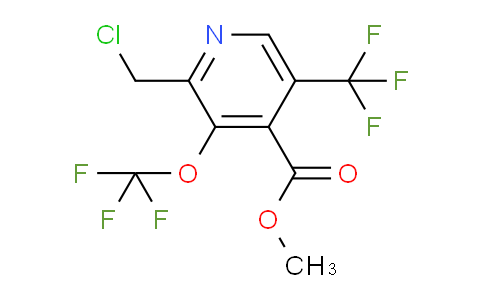 AM142761 | 1804905-85-8 | Methyl 2-(chloromethyl)-3-(trifluoromethoxy)-5-(trifluoromethyl)pyridine-4-carboxylate