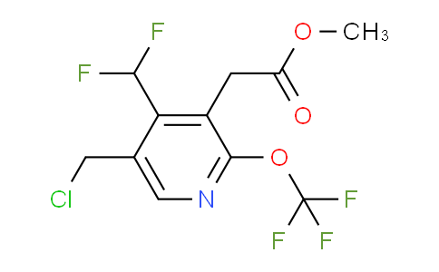 AM142764 | 1804659-60-6 | Methyl 5-(chloromethyl)-4-(difluoromethyl)-2-(trifluoromethoxy)pyridine-3-acetate