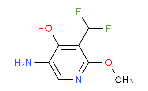 AM14277 | 1806790-13-5 | 5-Amino-3-(difluoromethyl)-4-hydroxy-2-methoxypyridine