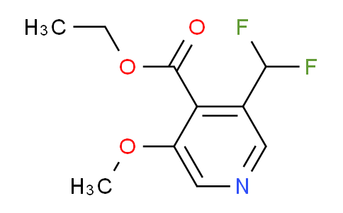 AM142775 | 1805327-29-0 | Ethyl 3-(difluoromethyl)-5-methoxypyridine-4-carboxylate