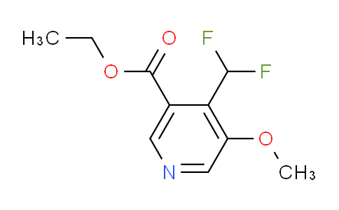 AM142779 | 1806064-50-5 | Ethyl 4-(difluoromethyl)-3-methoxypyridine-5-carboxylate