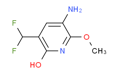 AM14278 | 1805079-90-6 | 3-Amino-5-(difluoromethyl)-6-hydroxy-2-methoxypyridine