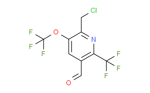 AM142788 | 1804629-58-0 | 2-(Chloromethyl)-3-(trifluoromethoxy)-6-(trifluoromethyl)pyridine-5-carboxaldehyde