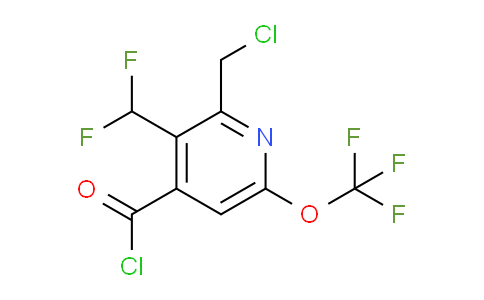 AM142790 | 1803992-34-8 | 2-(Chloromethyl)-3-(difluoromethyl)-6-(trifluoromethoxy)pyridine-4-carbonyl chloride