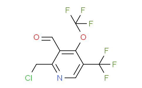 AM142791 | 1805311-16-3 | 2-(Chloromethyl)-4-(trifluoromethoxy)-5-(trifluoromethyl)pyridine-3-carboxaldehyde