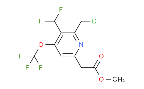 AM142792 | 1805247-68-0 | Methyl 2-(chloromethyl)-3-(difluoromethyl)-4-(trifluoromethoxy)pyridine-6-acetate