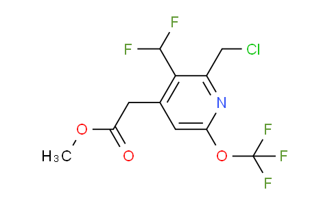 AM142795 | 1805308-16-0 | Methyl 2-(chloromethyl)-3-(difluoromethyl)-6-(trifluoromethoxy)pyridine-4-acetate