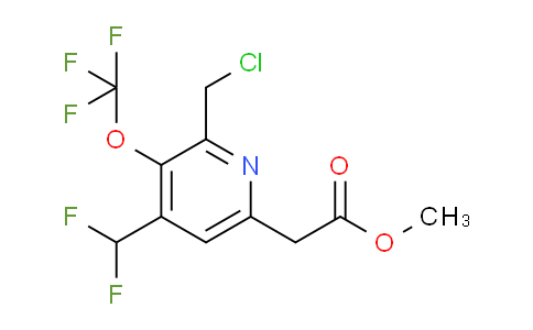 AM142796 | 1804752-29-1 | Methyl 2-(chloromethyl)-4-(difluoromethyl)-3-(trifluoromethoxy)pyridine-6-acetate