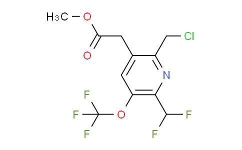 AM142810 | 1805949-89-6 | Methyl 2-(chloromethyl)-6-(difluoromethyl)-5-(trifluoromethoxy)pyridine-3-acetate