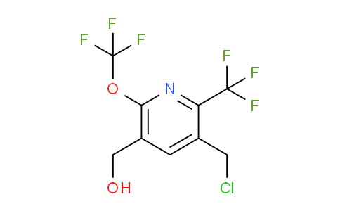 AM142813 | 1805311-10-7 | 3-(Chloromethyl)-6-(trifluoromethoxy)-2-(trifluoromethyl)pyridine-5-methanol