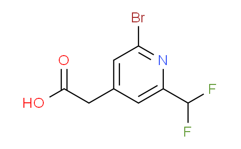 AM142814 | 1806781-91-8 | 2-Bromo-6-(difluoromethyl)pyridine-4-acetic acid