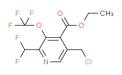 AM142817 | 1806769-60-7 | Ethyl 5-(chloromethyl)-2-(difluoromethyl)-3-(trifluoromethoxy)pyridine-4-carboxylate