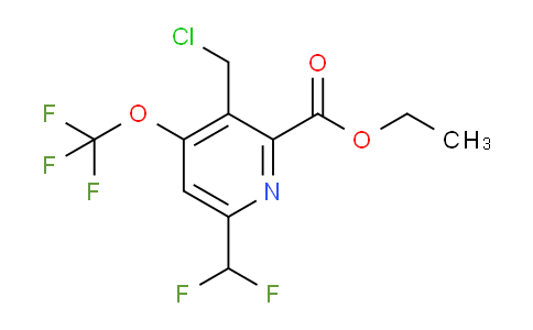 AM142819 | 1804655-94-4 | Ethyl 3-(chloromethyl)-6-(difluoromethyl)-4-(trifluoromethoxy)pyridine-2-carboxylate