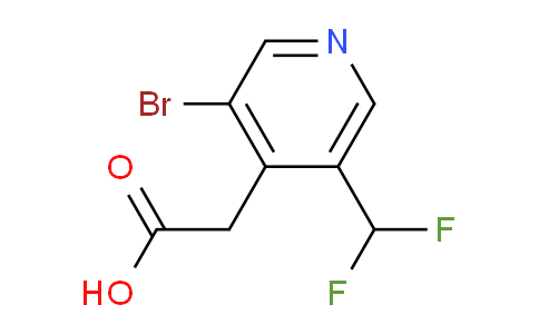 AM142822 | 1806786-22-0 | 3-Bromo-5-(difluoromethyl)pyridine-4-acetic acid