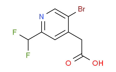 AM142827 | 1806017-43-5 | 5-Bromo-2-(difluoromethyl)pyridine-4-acetic acid