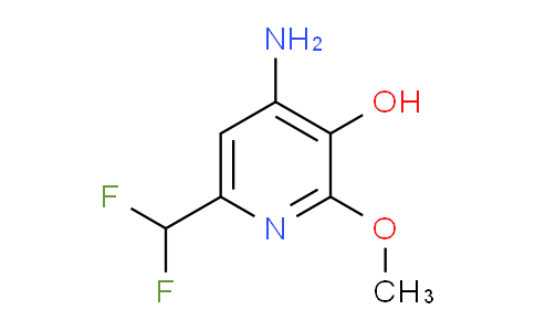 AM14283 | 1806815-58-6 | 4-Amino-6-(difluoromethyl)-3-hydroxy-2-methoxypyridine