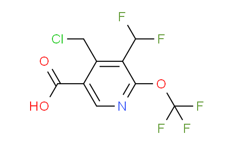 AM142838 | 1805246-39-2 | 4-(Chloromethyl)-3-(difluoromethyl)-2-(trifluoromethoxy)pyridine-5-carboxylic acid