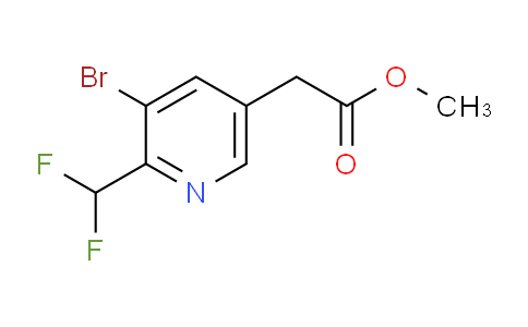 AM142841 | 1805321-09-8 | Methyl 3-bromo-2-(difluoromethyl)pyridine-5-acetate