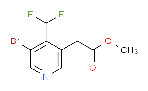 AM142843 | 1805031-97-3 | Methyl 3-bromo-4-(difluoromethyl)pyridine-5-acetate
