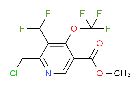 AM142847 | 1806769-20-9 | Methyl 2-(chloromethyl)-3-(difluoromethyl)-4-(trifluoromethoxy)pyridine-5-carboxylate