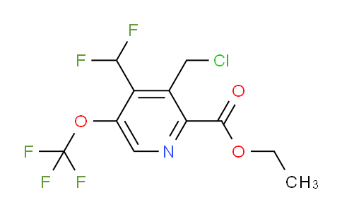 AM142854 | 1804368-28-2 | Ethyl 3-(chloromethyl)-4-(difluoromethyl)-5-(trifluoromethoxy)pyridine-2-carboxylate