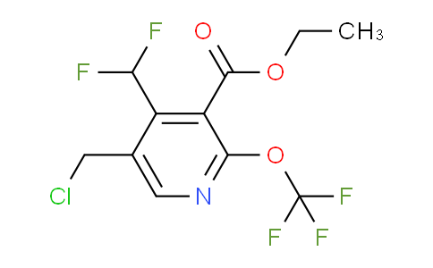 AM142855 | 1806769-53-8 | Ethyl 5-(chloromethyl)-4-(difluoromethyl)-2-(trifluoromethoxy)pyridine-3-carboxylate