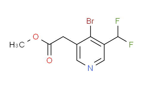 AM142856 | 1805202-32-7 | Methyl 4-bromo-3-(difluoromethyl)pyridine-5-acetate