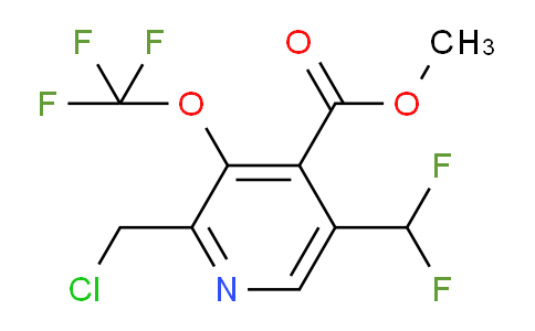 AM142863 | 1805027-49-9 | Methyl 2-(chloromethyl)-5-(difluoromethyl)-3-(trifluoromethoxy)pyridine-4-carboxylate