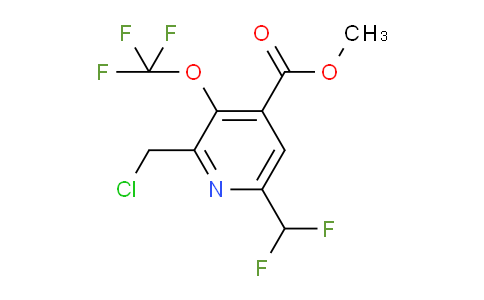 AM142866 | 1805154-87-3 | Methyl 2-(chloromethyl)-6-(difluoromethyl)-3-(trifluoromethoxy)pyridine-4-carboxylate