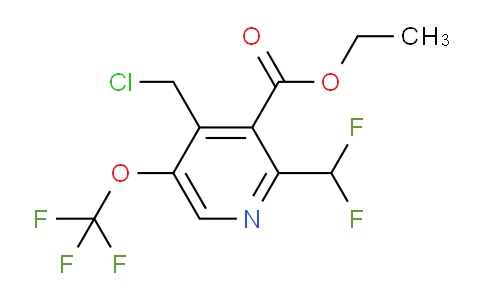 AM142867 | 1804658-08-9 | Ethyl 4-(chloromethyl)-2-(difluoromethyl)-5-(trifluoromethoxy)pyridine-3-carboxylate