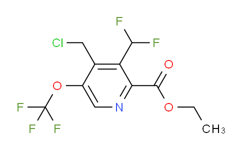 AM142870 | 1806780-28-8 | Ethyl 4-(chloromethyl)-3-(difluoromethyl)-5-(trifluoromethoxy)pyridine-2-carboxylate